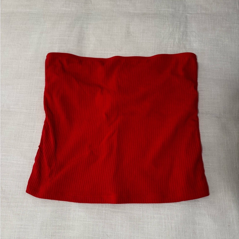 ❤️‍🔥4/$20❤️‍🔥 Old Navy Ribbed Red Tube Too